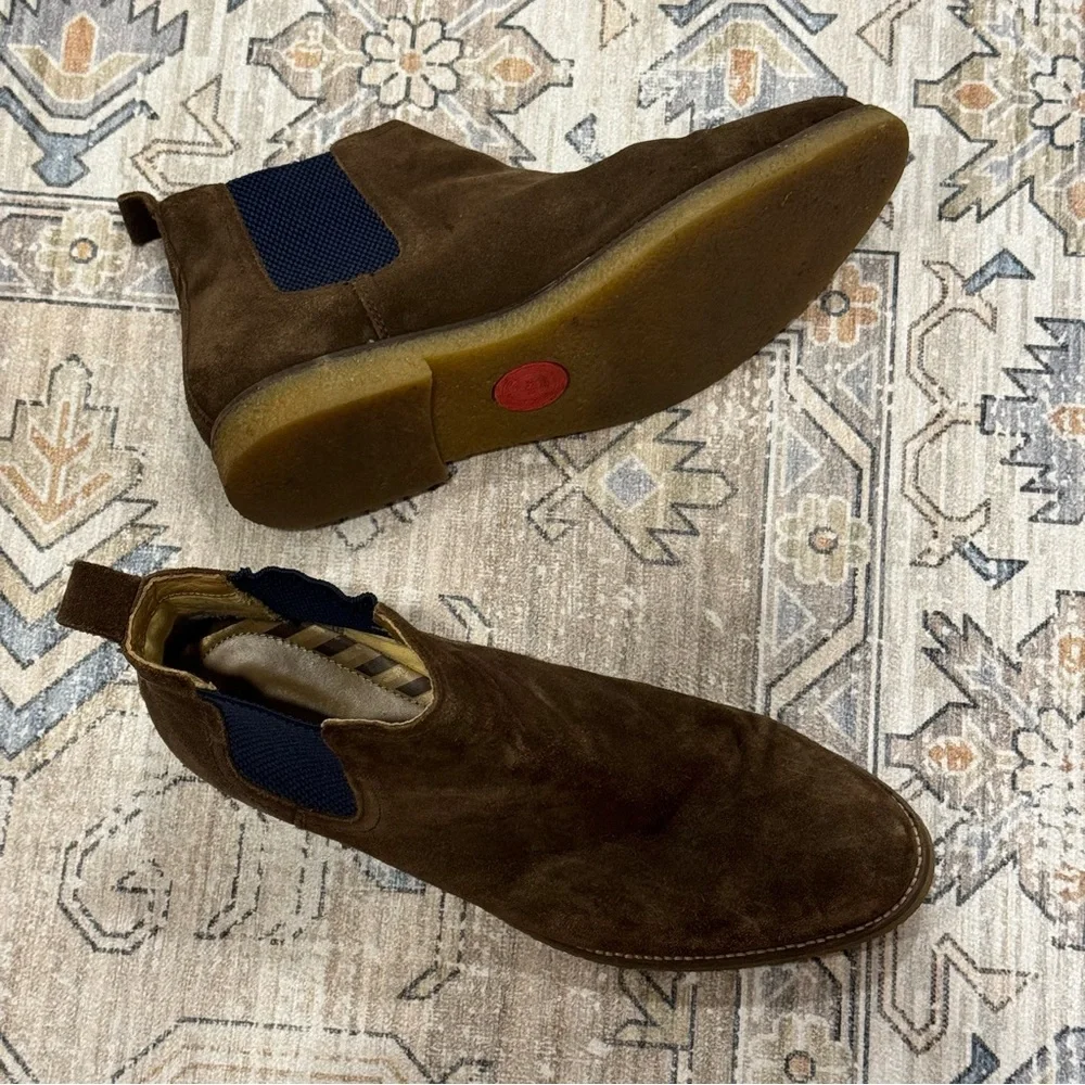 Ferdinand Suede Chelsea Boots Size 45